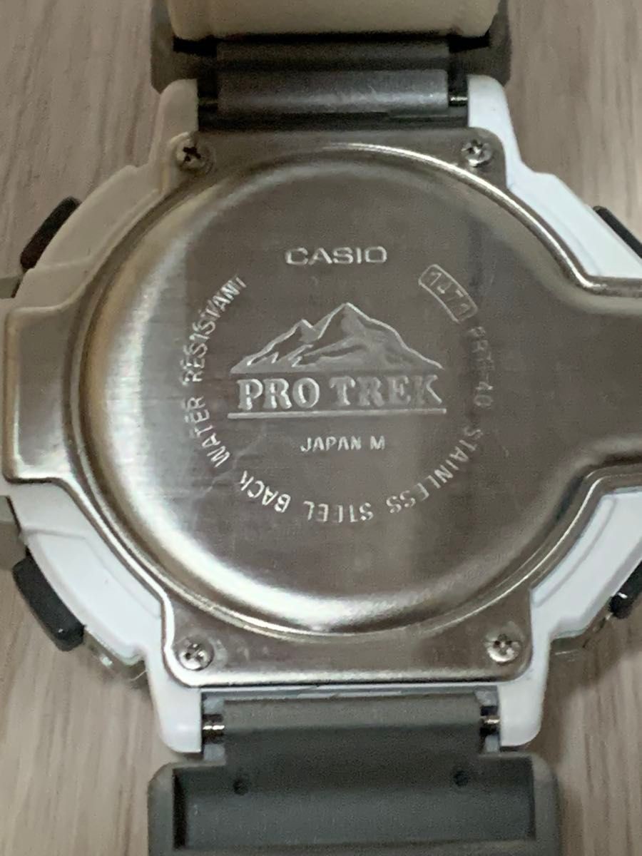 Working CASIO PROTREK PRT 40 Quartz Watch