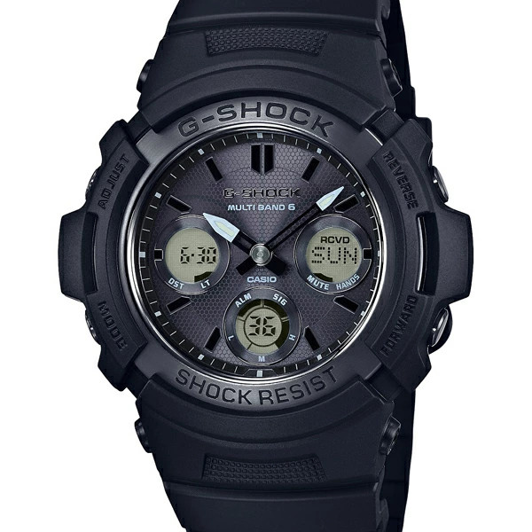 CASIO G-SHOCK AWG-M100SBB-1AJF All Black Series Solar Radio Atomic Men Watch NEW