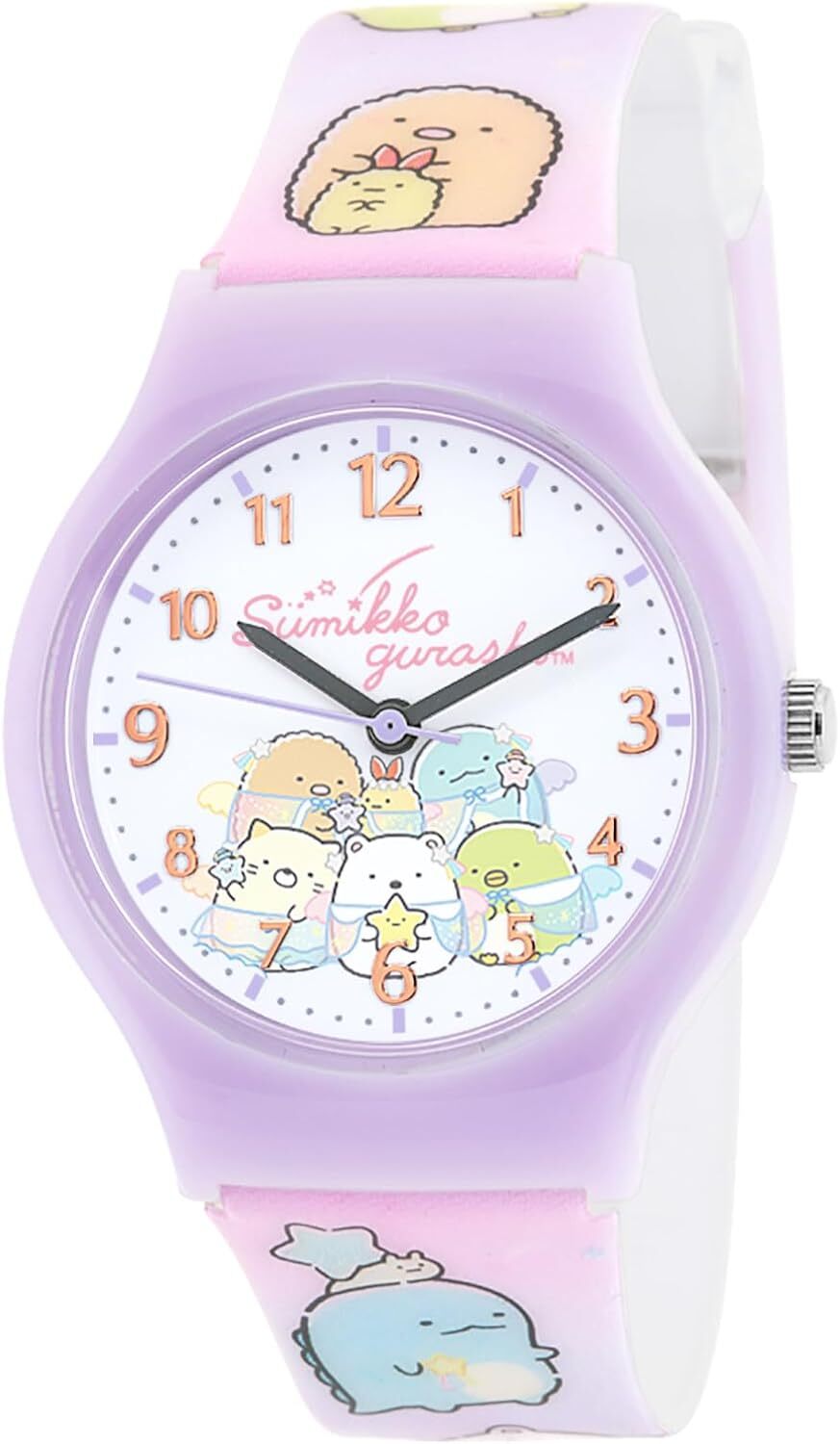 [Sunflame] J-Axis Sumikkogurashi Plastic Watch CX2A0006-PU Women’s Purple