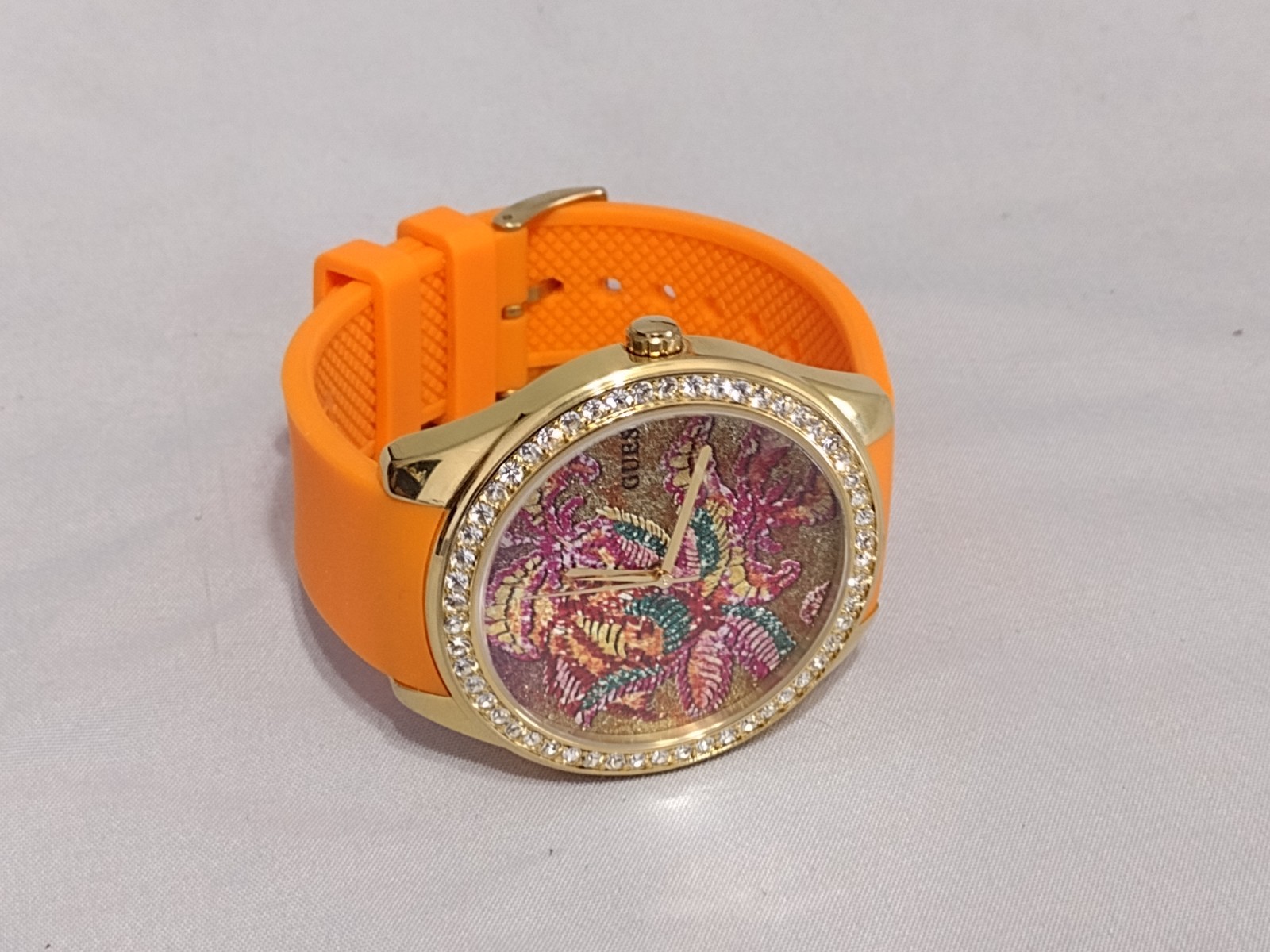 His or Hers GUESS Gemmed Watch w/ New Battery – Works Great! c77