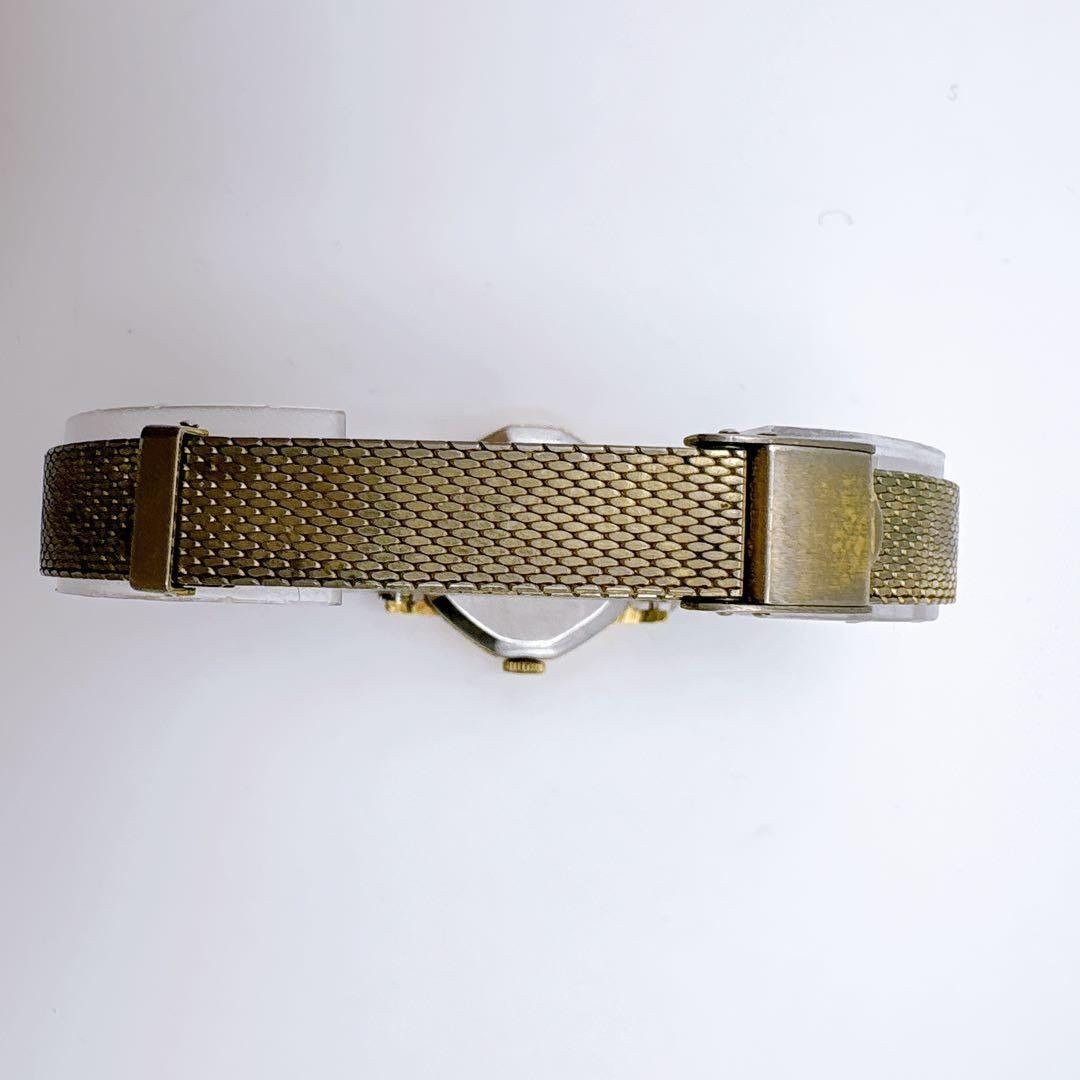 SEIKO Socie 11-8380 Manual Wind Gold Octagon Watch 1970