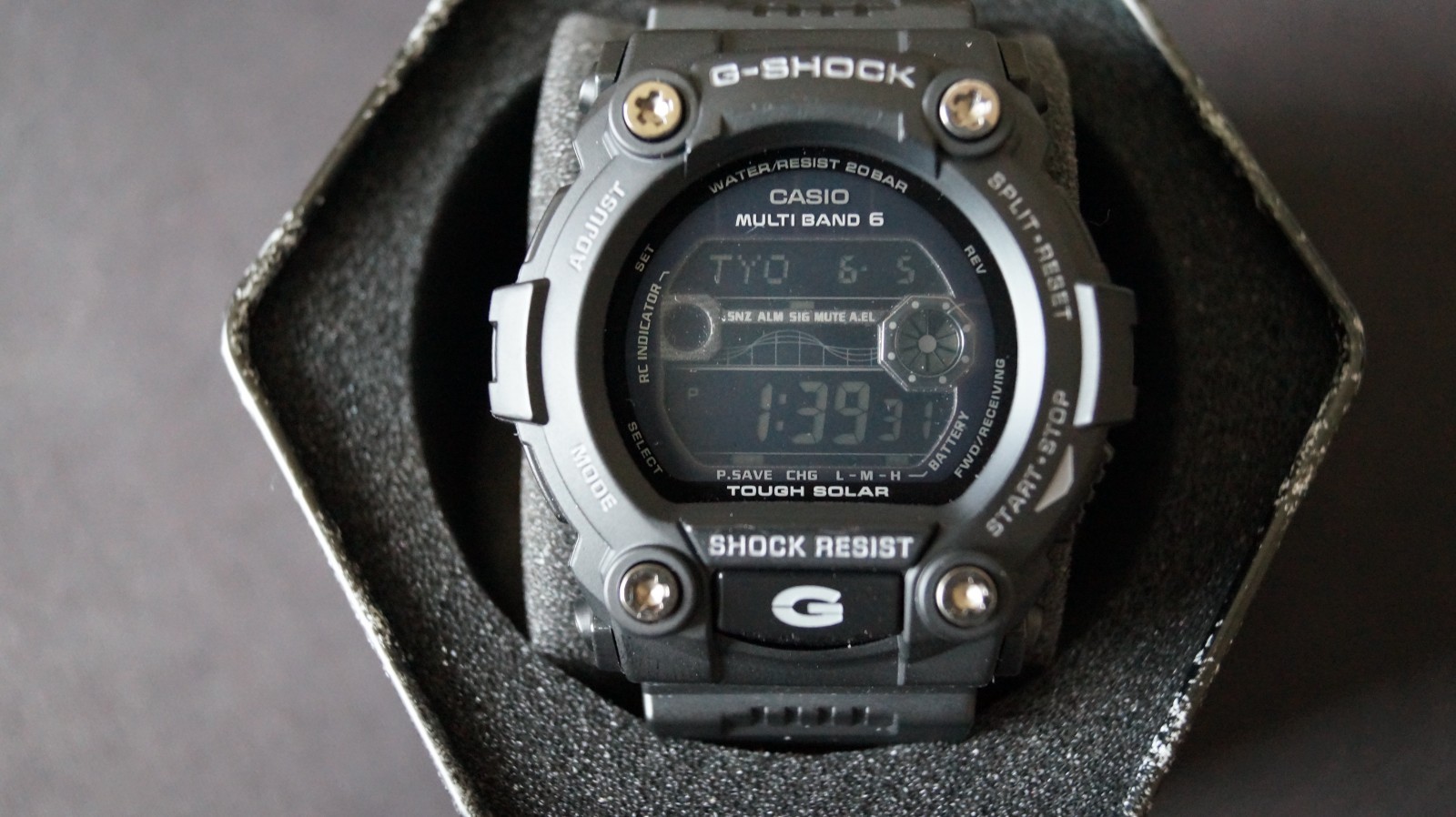 CASIO G-SHOCK GW-7900B Multiband 6 Solar Watch negative case 50mm black 3200