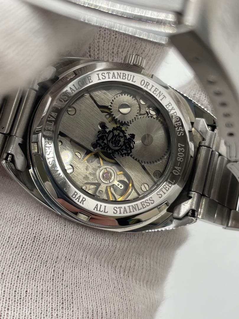 ORIENT EXPRESS OA-8037 Watch All Stainless Sliver WR3bar Japan