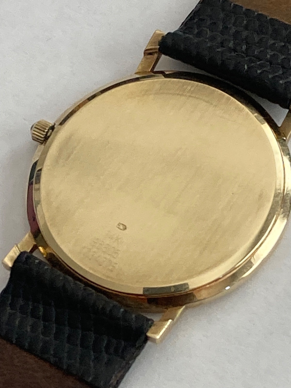 Baume & Mercier 14K Solid Gold Dress Men’s Quartz Watch W/Box – REF. 95605