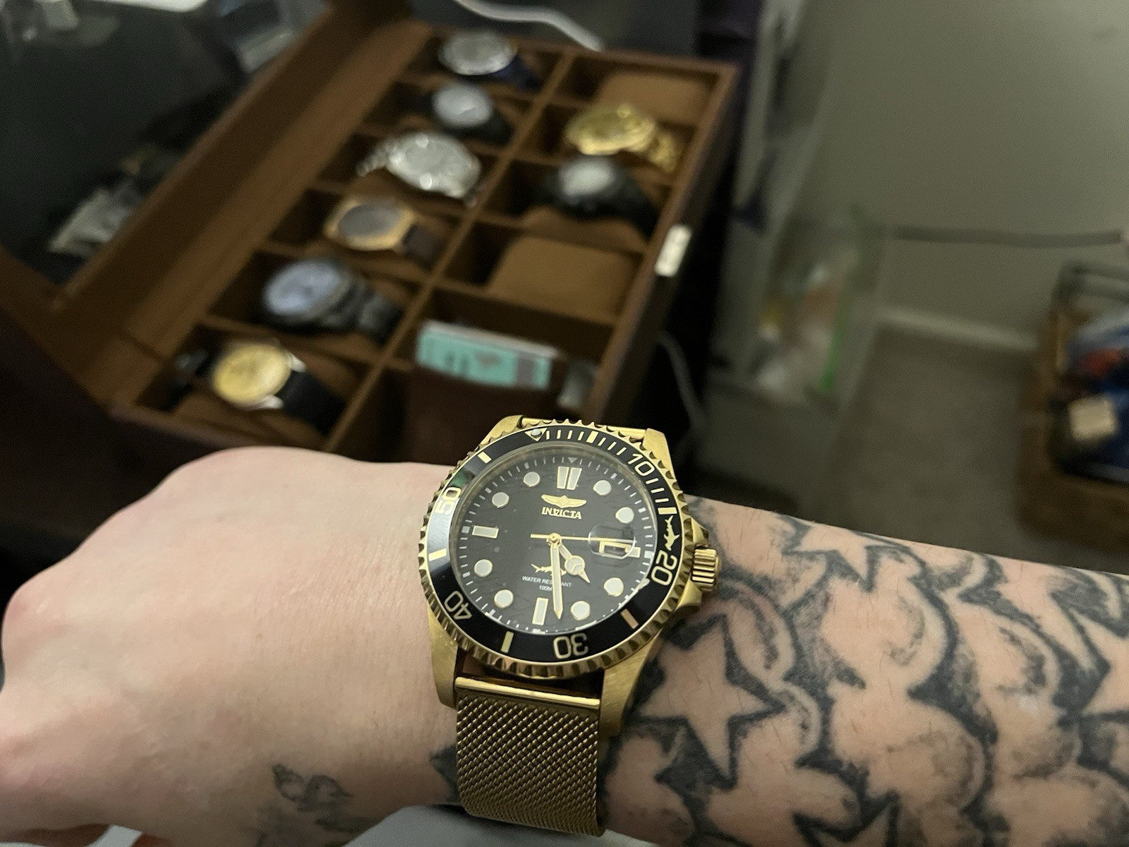 Invicta Pro Diver 43mm Gold