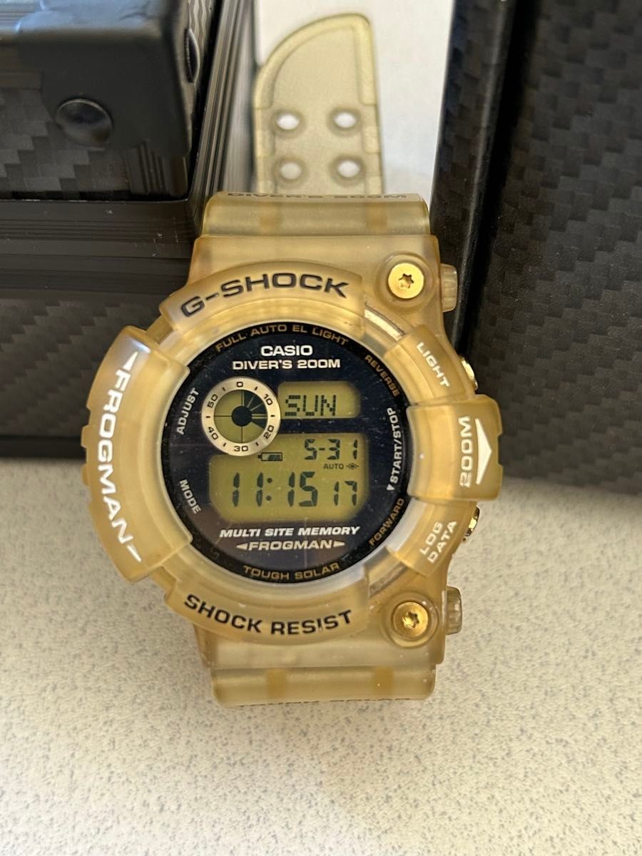 25th Anniversary Model GW 225E 7 Released in 2008 ion Ended FROGMAN CASIO G SHOC