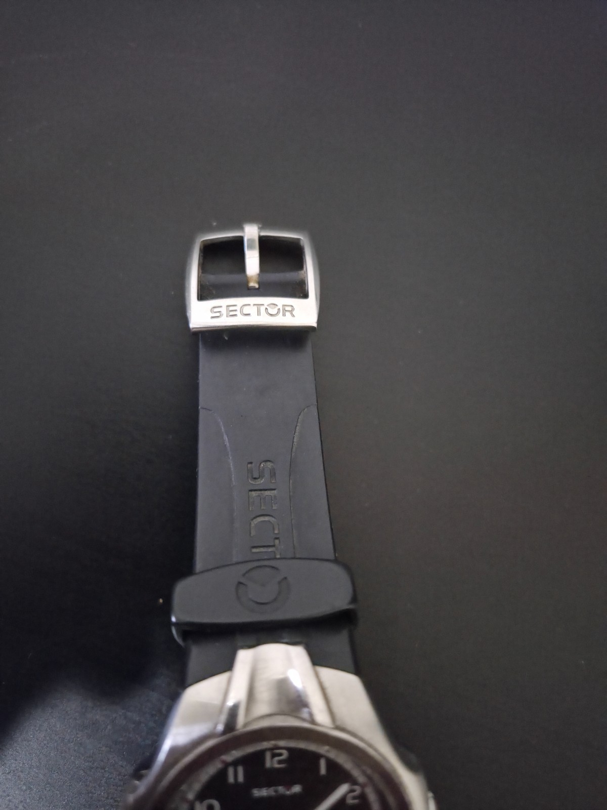 Sector Men’s Sport-Casual Watch – Stainless Steel, Dark blue, Rubber Strap