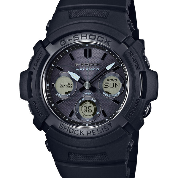 CASIO G-SHOCK AWG-M100SBB-1AJF All Black Series Solar Radio Atomic Men Watch NEW