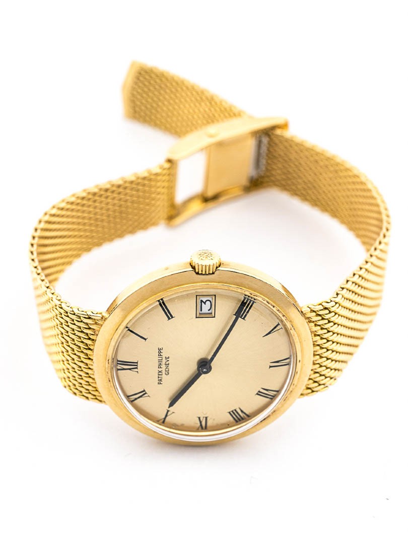 Patek Philippe 18ct Gold rotor automatic, IOS, with papers