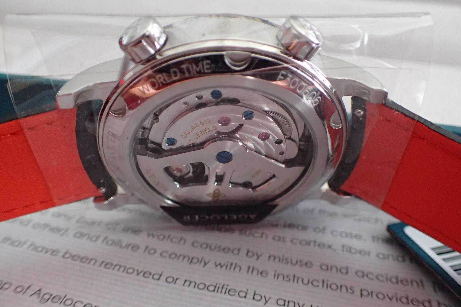 Agelocer World Time Genuine Watch Men’s Luxury Automatic Mechanical Watch