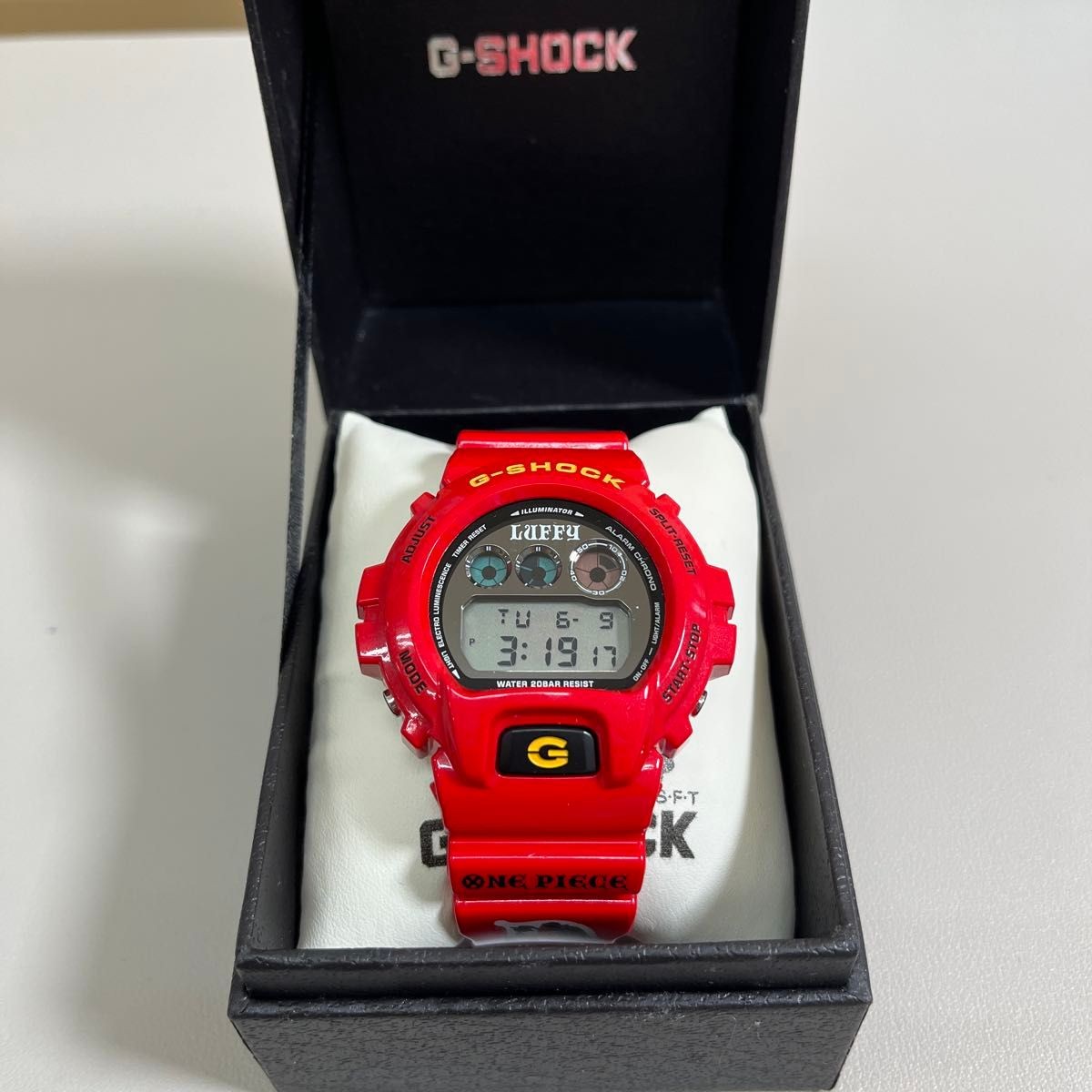 G-Shock ONE PIECE collaboration model LUFFY Red No.gs2875
