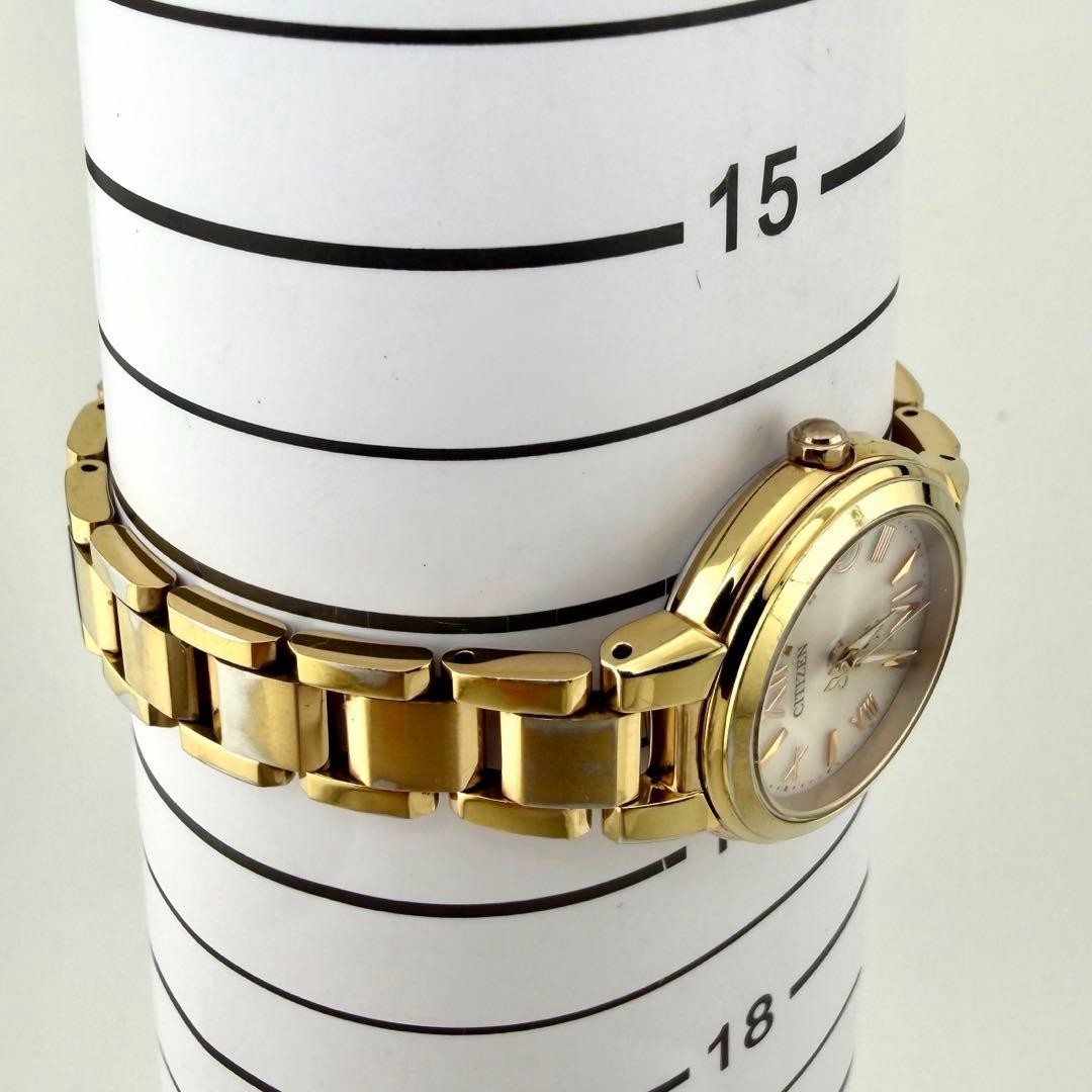 [Working Condition] Citizen Cross Sea H058 Radio-Controlled Solar Gold Wat【USED】