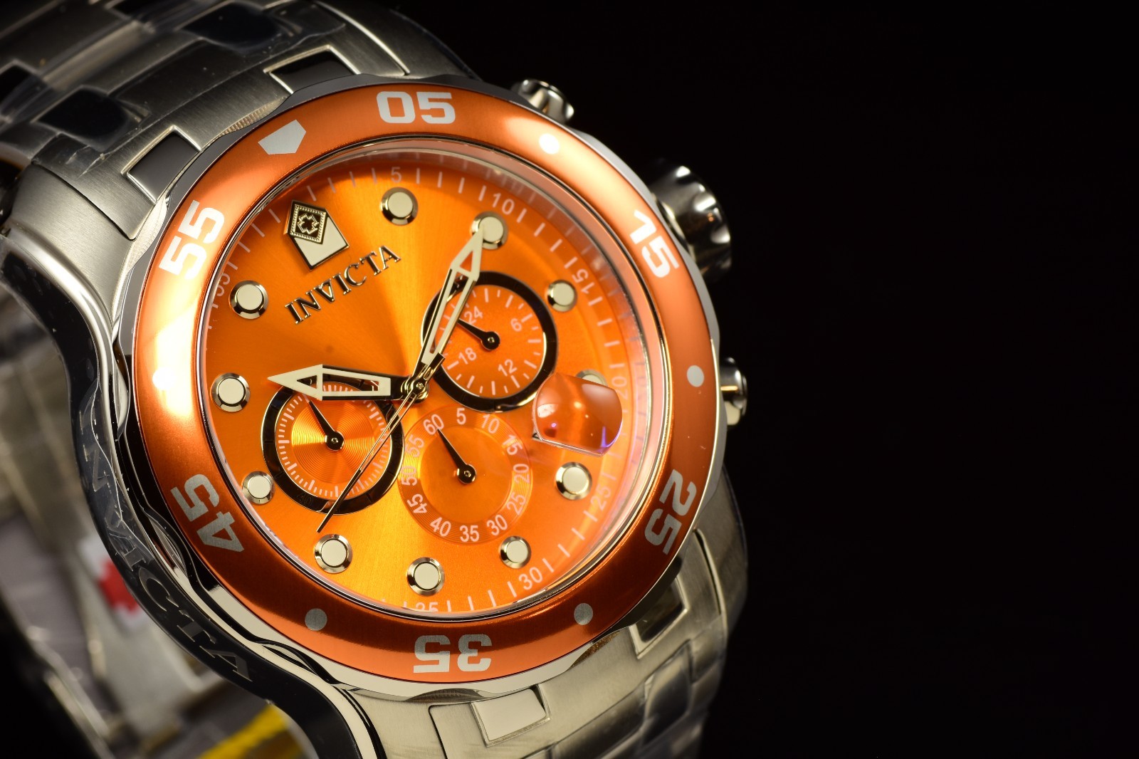 RARE Invicta Reserve 50mm Excursion Swiss Chronograph High Polish UNIQ Men Watch