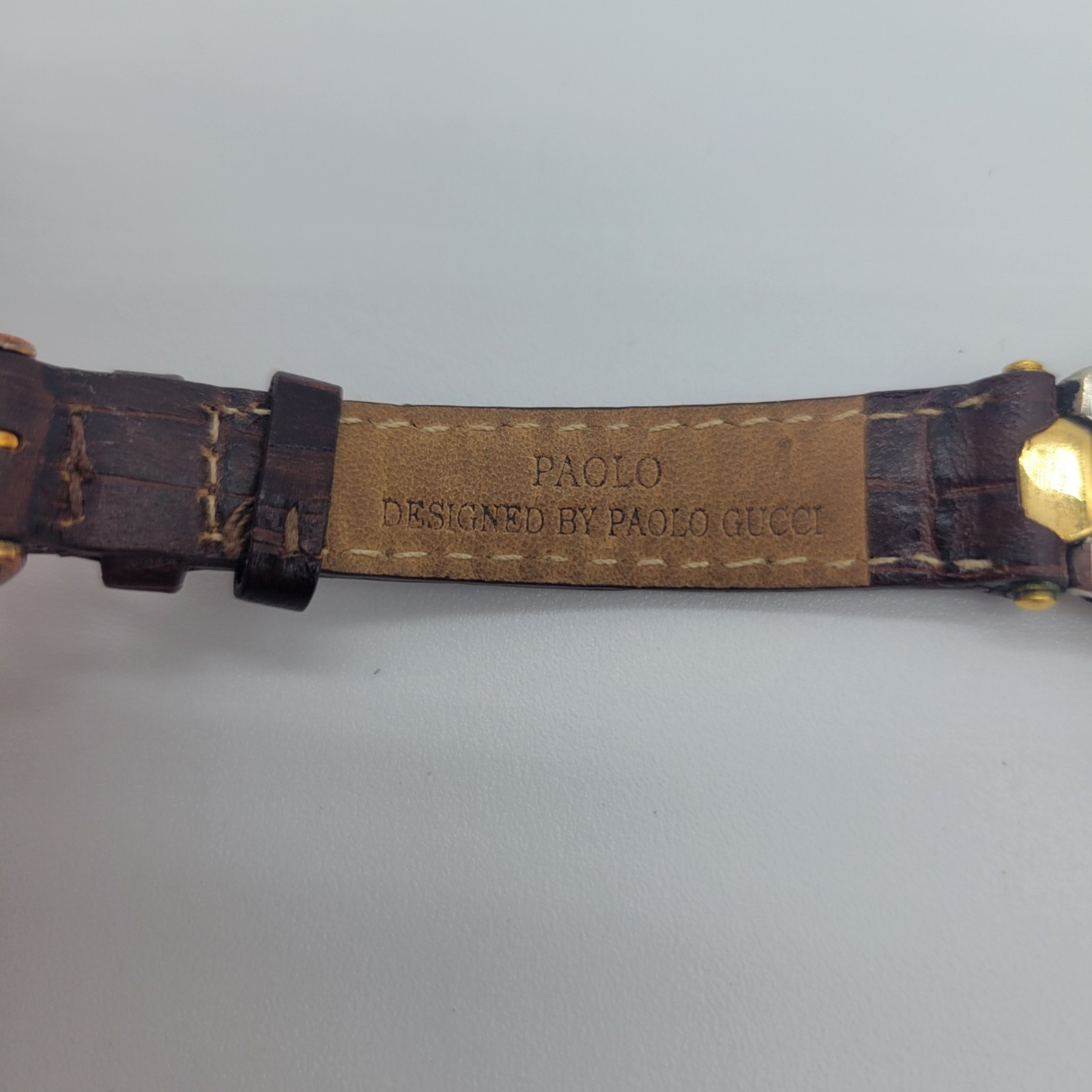 Paolo Gucci Watch NOT WORKING with Leather Straps