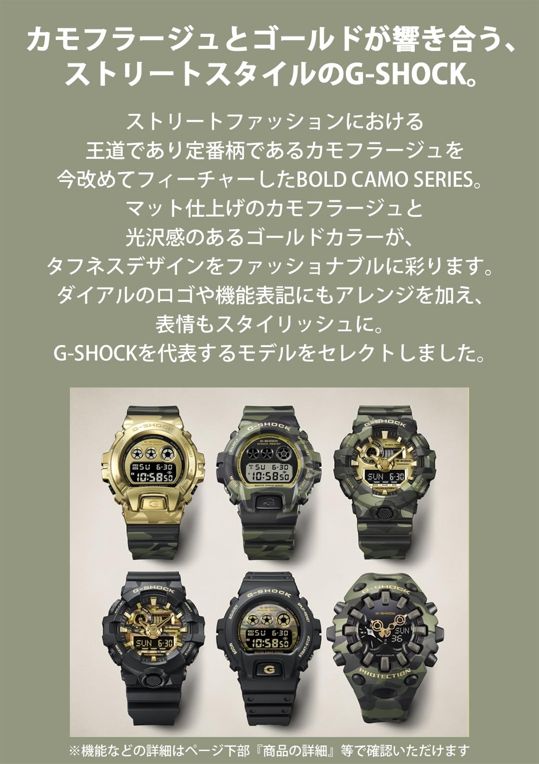 CASIO G-SHOCK GA-V01CMG-3AJF TRANSPARENT PACK Men’s Watch Analog-Digital