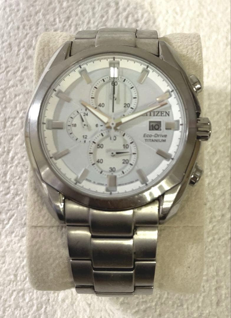 [Unadjusted, Full Links] Citizen Eco-Drive B612-S068576 Titanium 【USED】