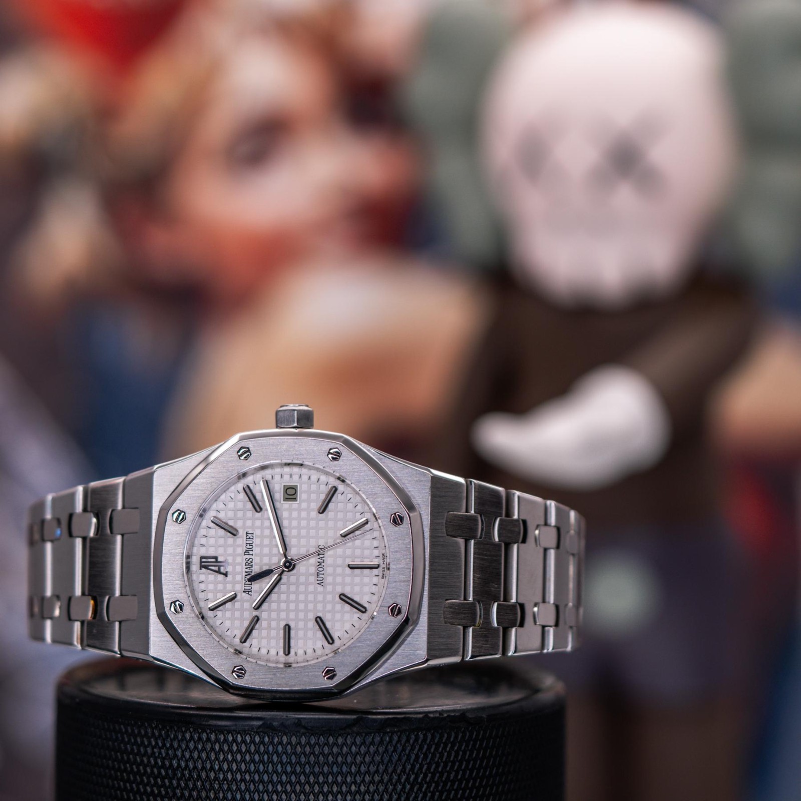 Audemars Piguet Royal Oak 39mm Grande Tapisserie White Dial 15300ST.OO.1220ST.01
