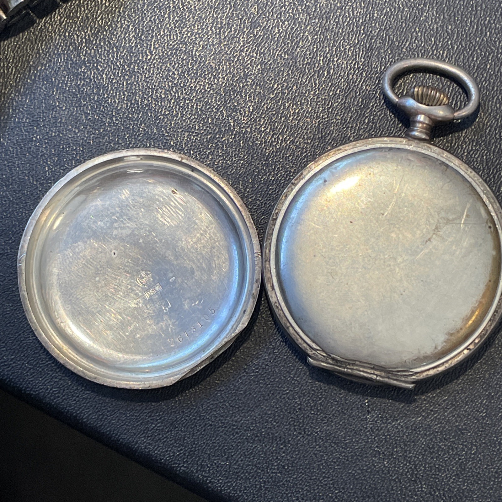Vintage Norwegian Pocket Watch project or Sterling Silver scrap Hans Amundsen
