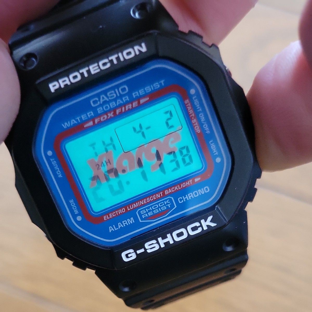CASIO G SHOCK DW 5600VT X LARGE Collaboration Black Wristwatch Excellent condit