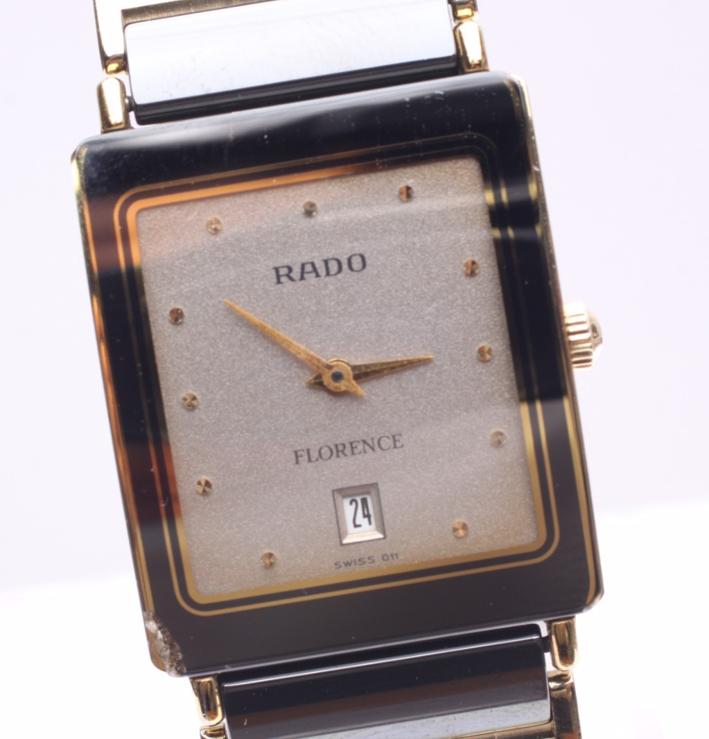 [EXC+5] Rado Florence 160.3605.2N 24mm Silver Dial Date Quartz Women’s Watch