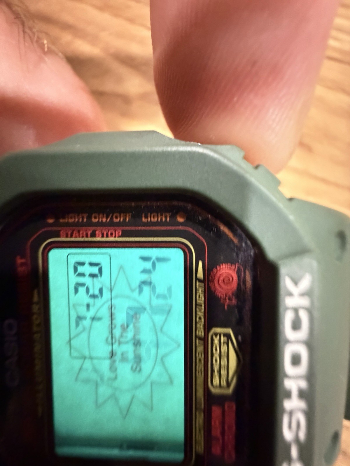 Casio G-SHOCK DW-5600VT Hodinkee x Online Ceramics Green Digital 200m Quartz