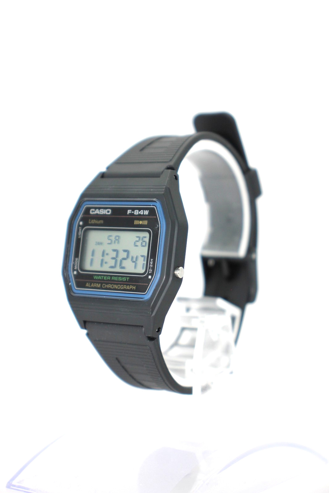 CASIO F-84W-1QJH Digital Watch Black Classic Retro Style Japan Import New