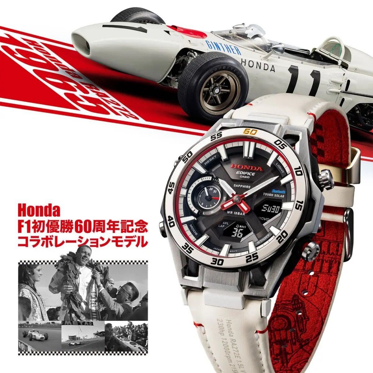 CASIO EDIFICE ECB-2300HR-1AJR Honda F1 60th Anniversary Watch New Japan F/S