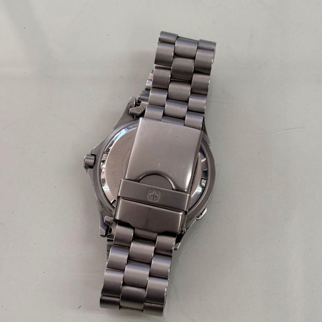 Wenger Watch Automatic Black Dial Wristwatch