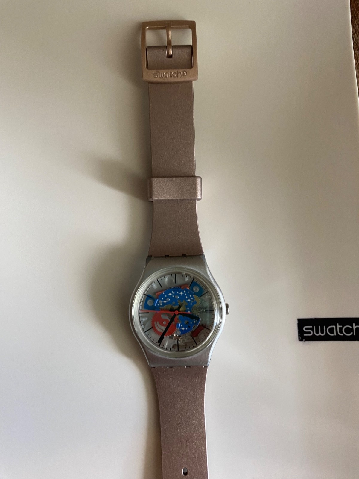 SWATCH NASA 2021 MOON ?? GZ355 ?Take Me To The Moon ? – 34mm. ??Custom