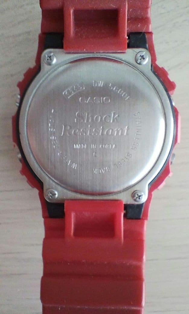 G-SHOCK DW-5600E Red Watch