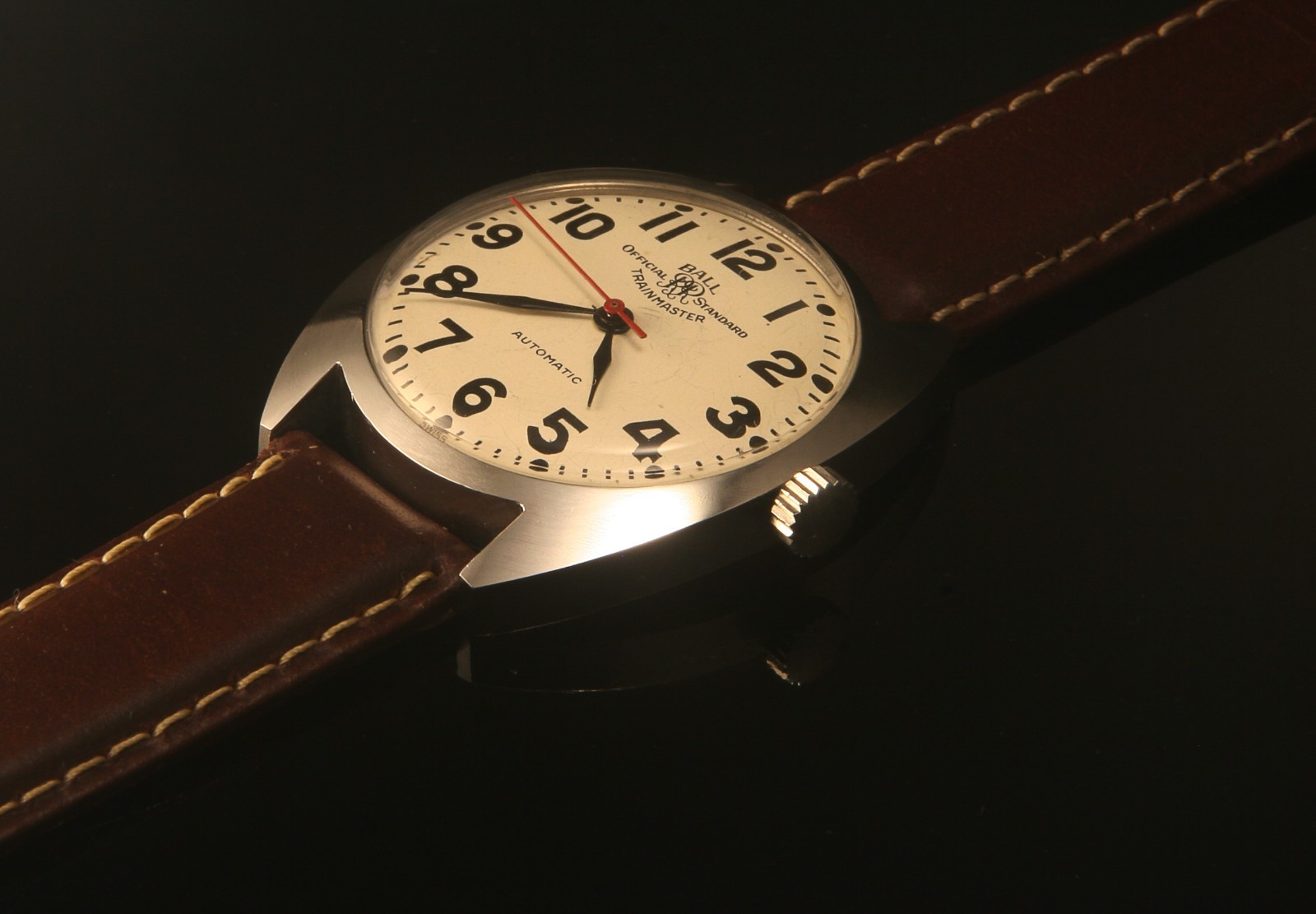 Ball Trainmaster Automatic Watch – Restored & Serviced – ETA Movement