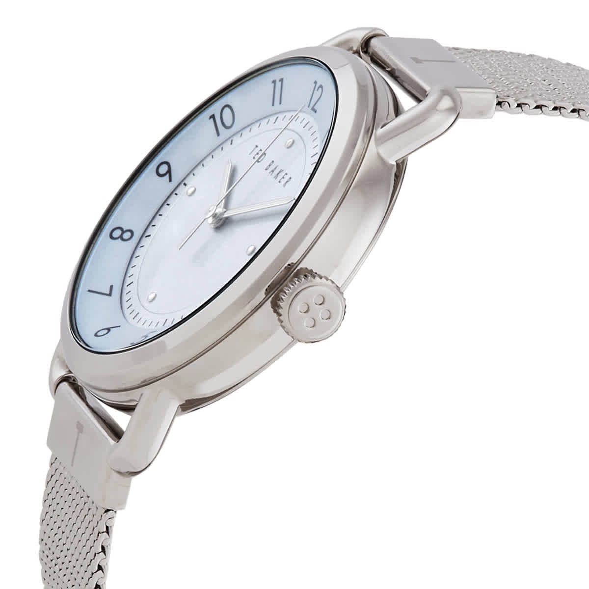 Ted Baker BKPHRS201 Harriet Silver Dial 38 mm Women’s Watch New