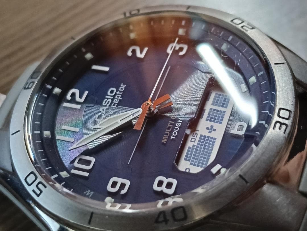 CASIO Wave Ceptor Solar Radio-Controlled Watch WVA-M640②