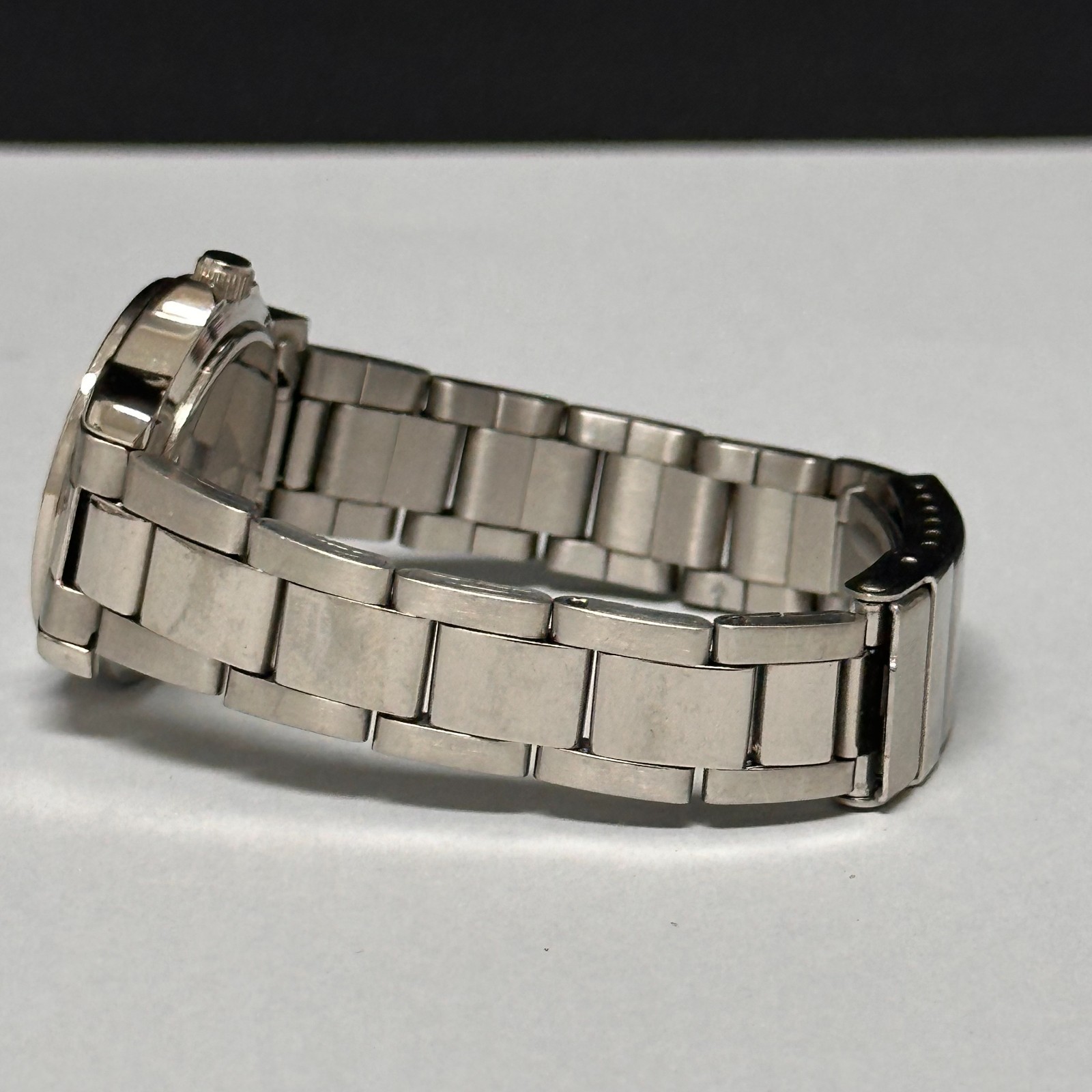 TFX by Bulova Womens Watch Silver Tone Date Window 36M101 New Battery 6.25″