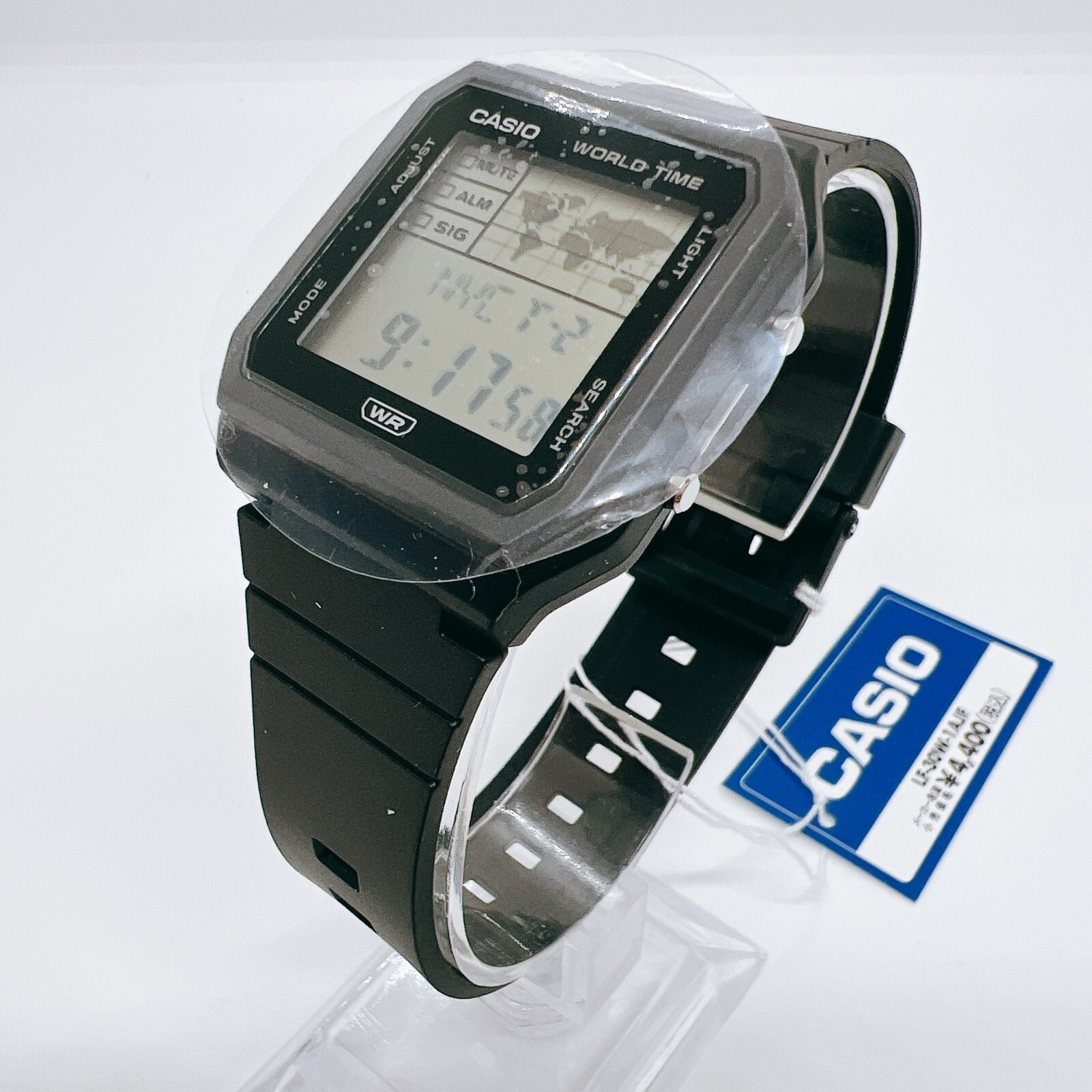 CASIO CLASSIC Series LF-30W-1AJF Japan Unisex 37.8×33.7×8.6mm 23g 20mm Black