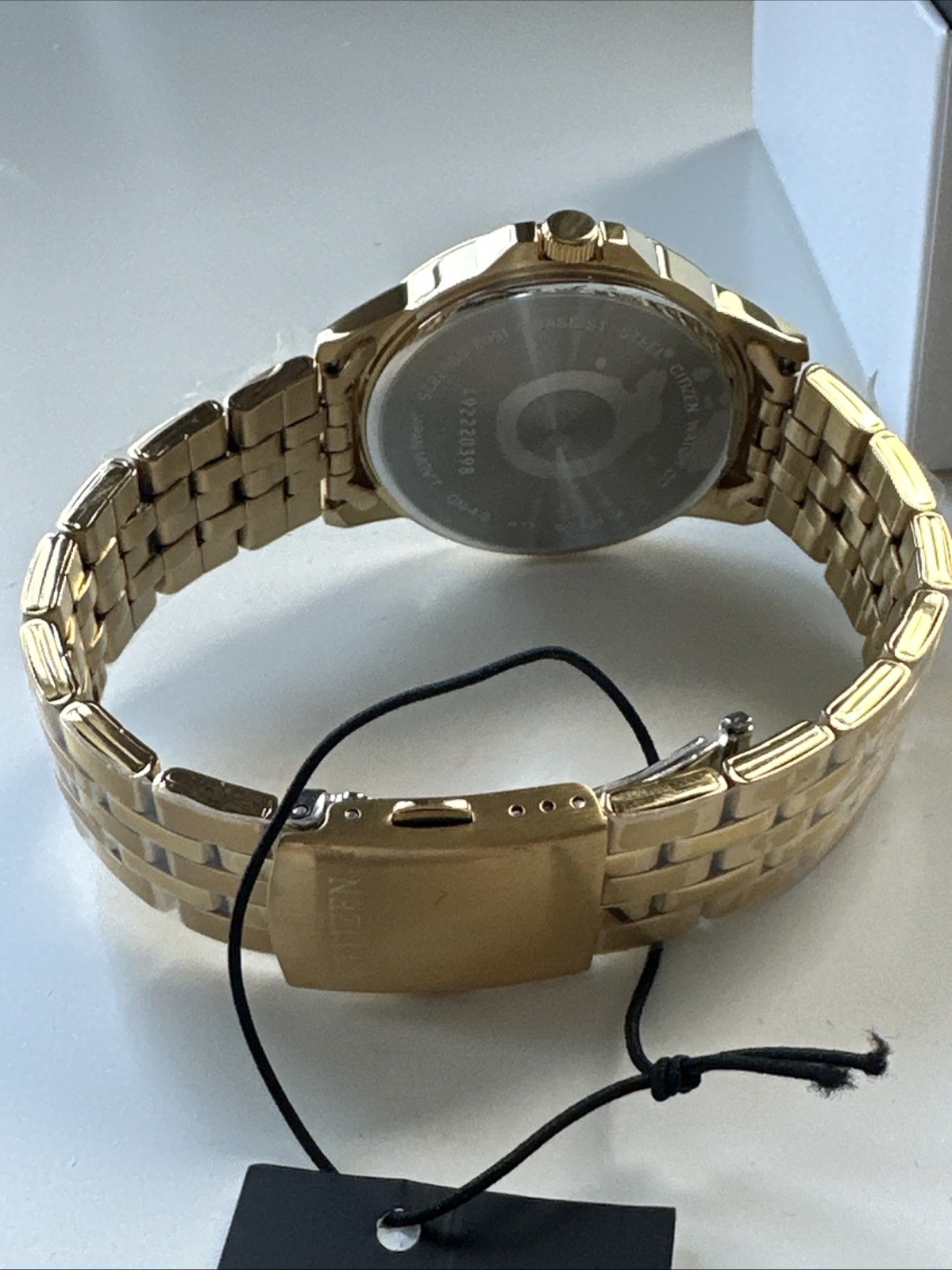 Citizen Quartz Black Dial Gold-tone Men’s Watch BF2013-56E