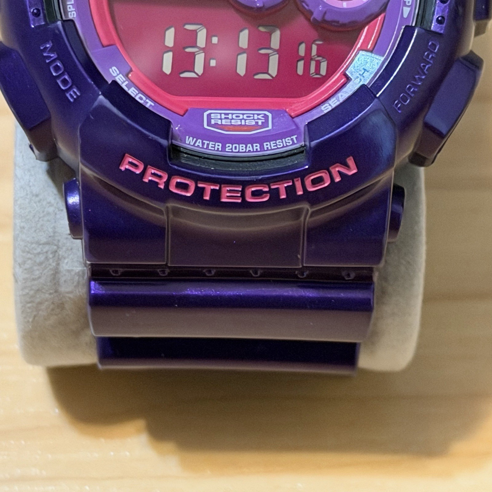 Casio G-Shock GD-100SC-6 Crazy Colors Series Purple Mens Digital Watch GD100 100