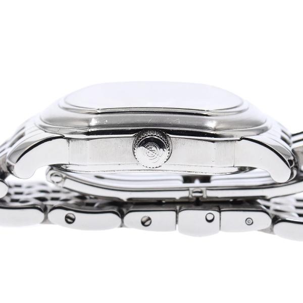 Tiffany & Co. Mark Coupe 24mm SS Silver Dial Quartz Date Watch #C10862