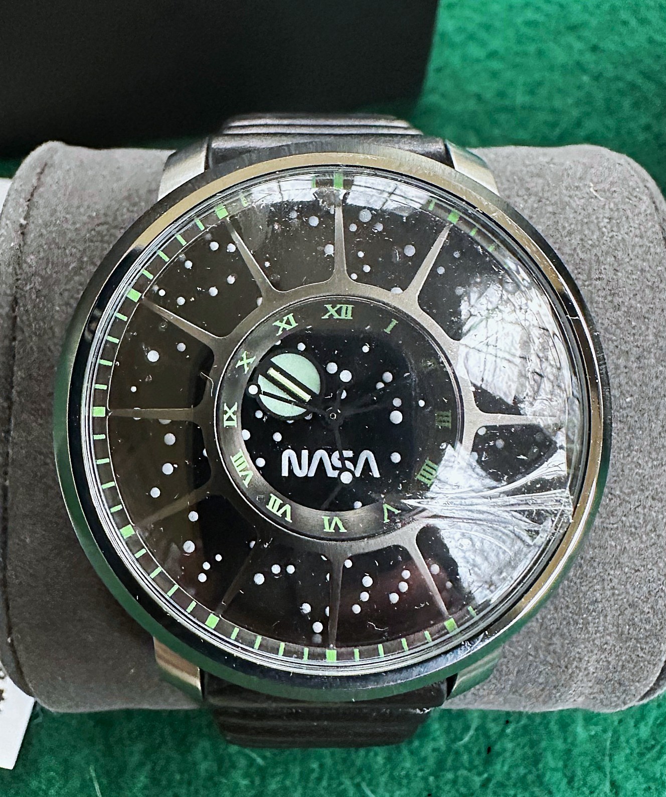 New Xeric NASA Trappist-1 Apollo 11 Limited Edition Automatic Watch, Black dial