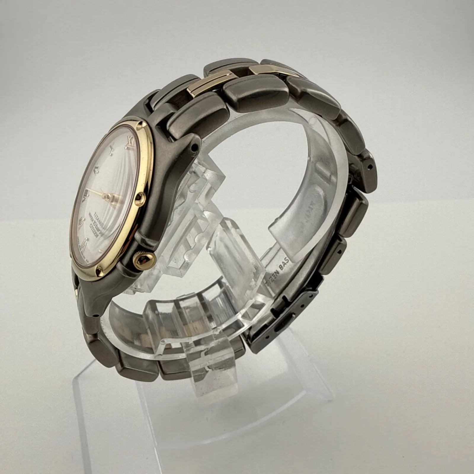 CITIZEN ATTESA 4634-E67340 TITANIUM Men’s Quartz Watch, Working Condition, B