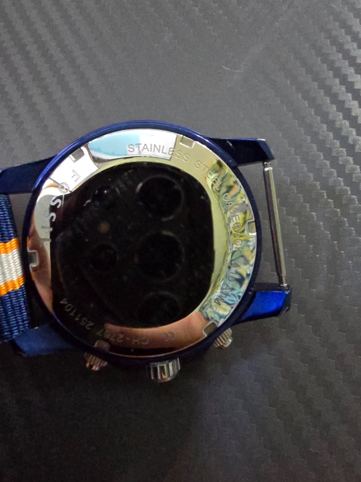 Fossil CH-2767 with Fossil Nato Strap – NEW BATTERY