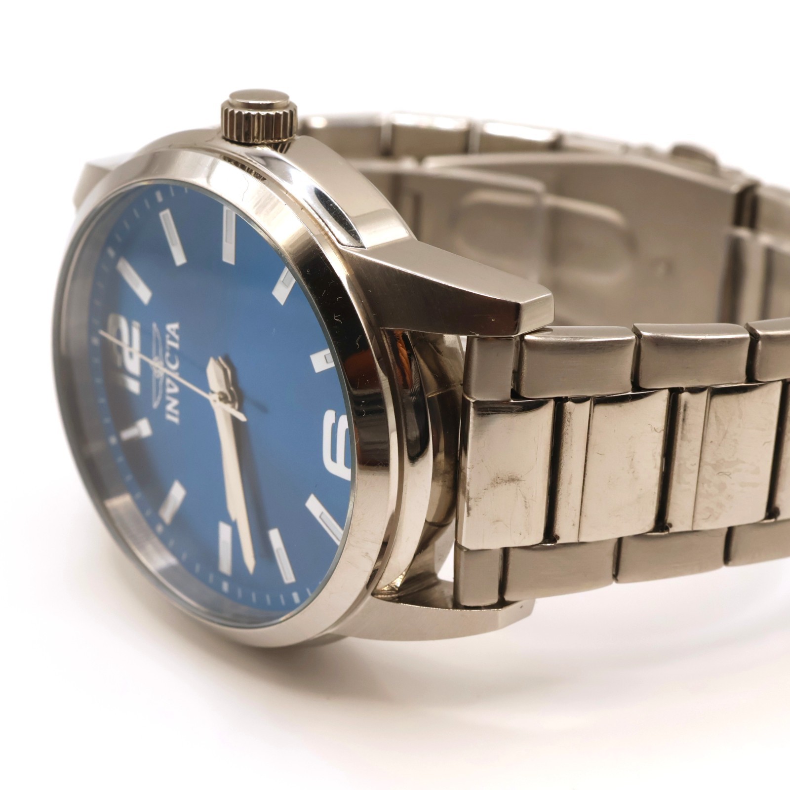 Invicta Celestial 48490 Stellar Mesh 43mm Blue Dial SS Mesh Bracelet Quartz