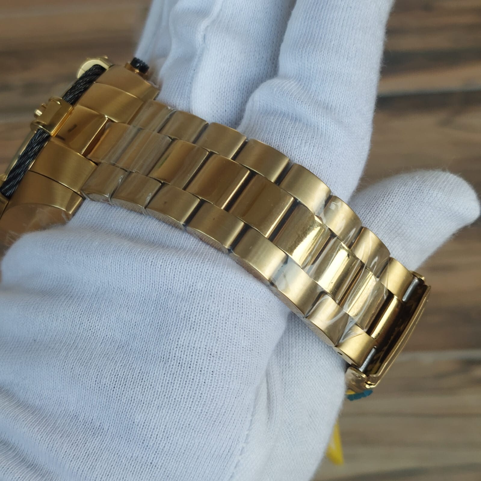 Invicta bolt Chronograph Gold filled Men’s Watch 52MM