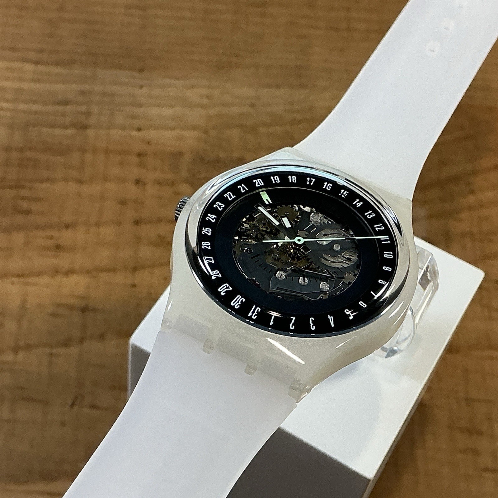 See Through – Skeleton – Semi Transparent – MINT – HTF [ 34mm ]