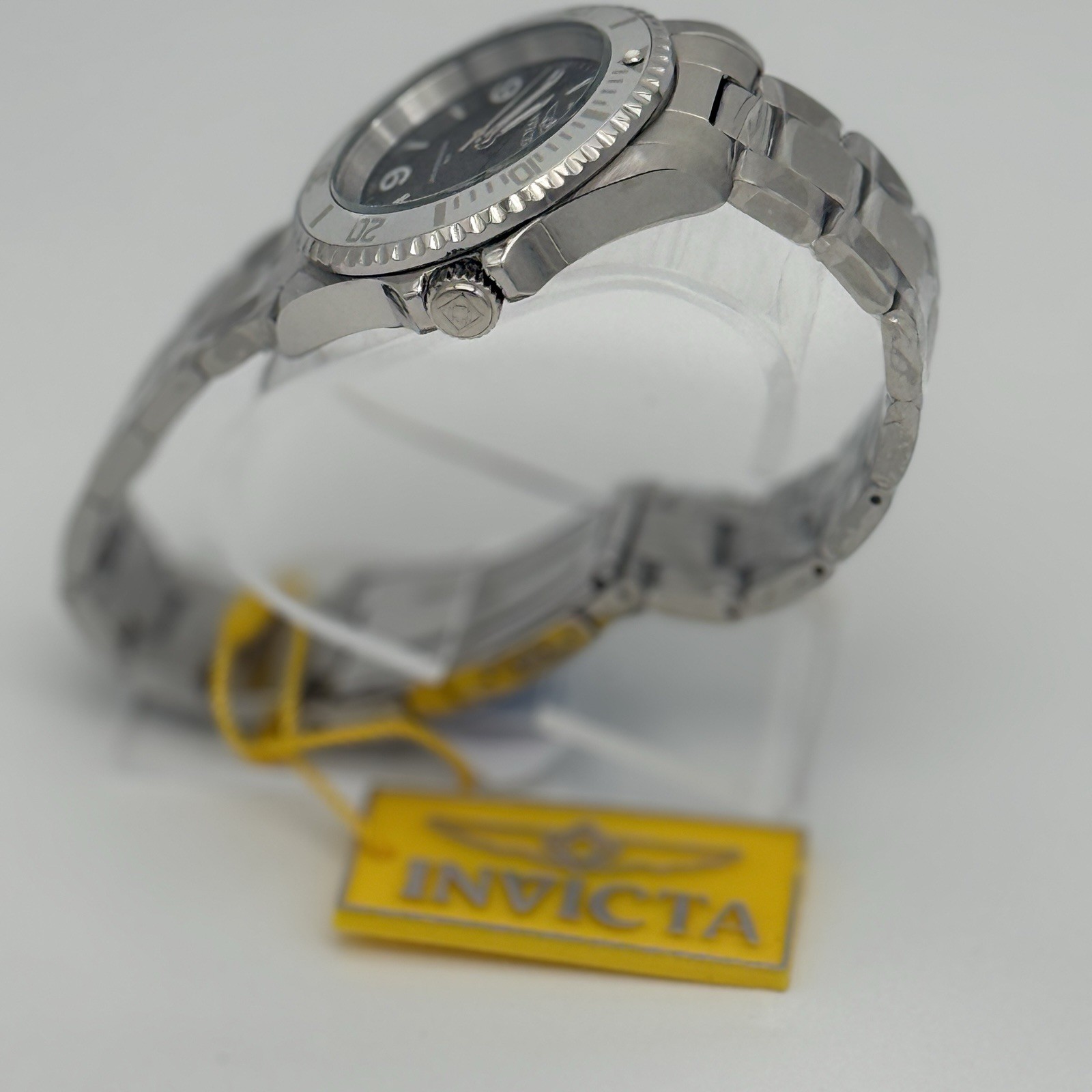 Invicta Specialty Rowan Black Dial Silver 40 mm, Stainless Steel w/Box (69479)