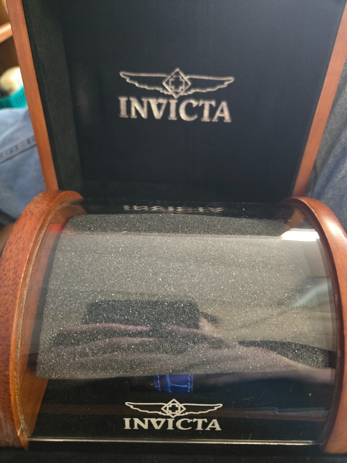 Invicta Womens Diamond Speedway Sapphire 2088