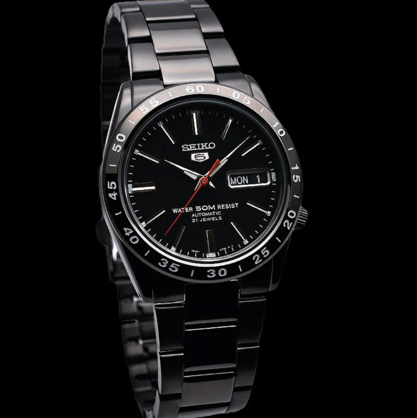 Seiko 5 Automatic SNKE03K1(SNKE03KC) Black Dial 21 Jewels Men’s Watch from Japan