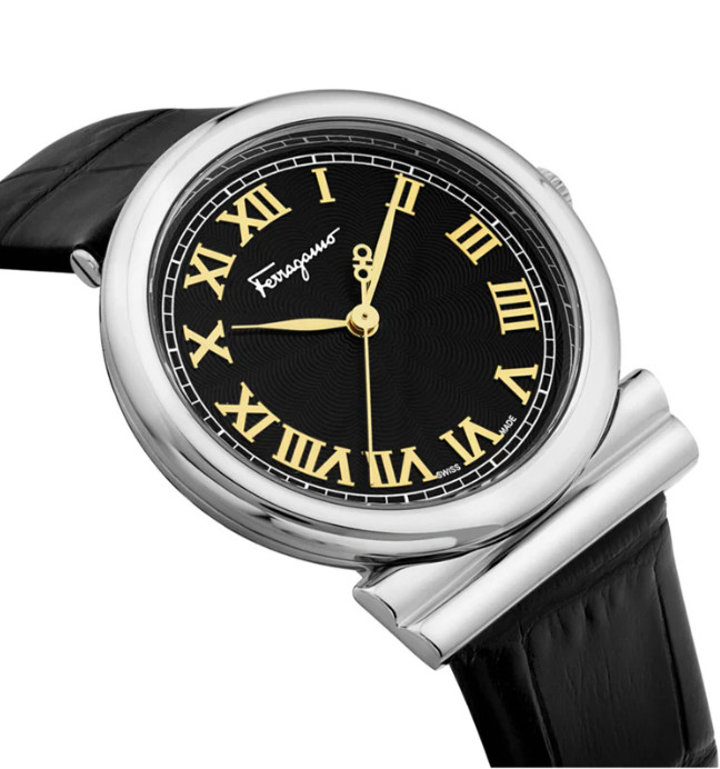 Salvatore Ferragamo Gancini Stainless Steel Case Ladies Quartz Watch SFUF00621