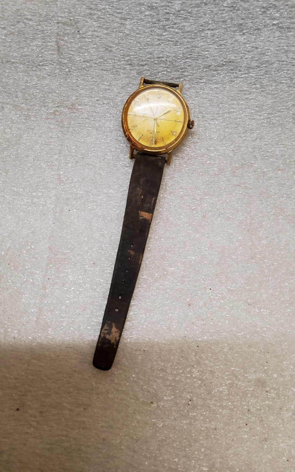 Mens Vintage Timex Self Wind Automatic US Time Corporation Watch Runs
