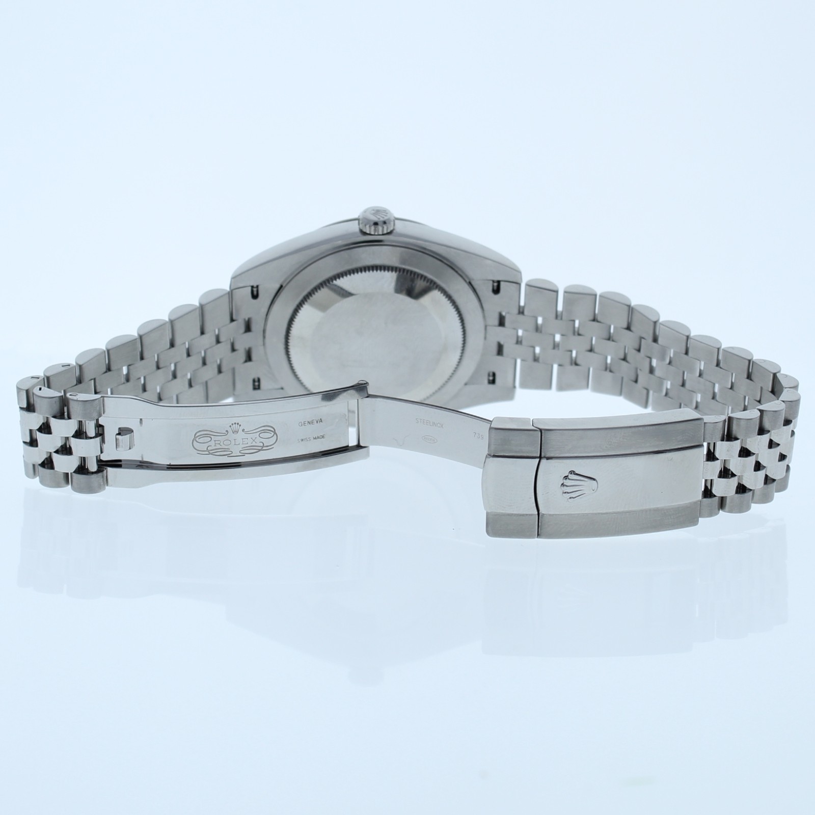 Rolex Datejust 41mm 126334 Black Index Dial Jubilee Bracelet